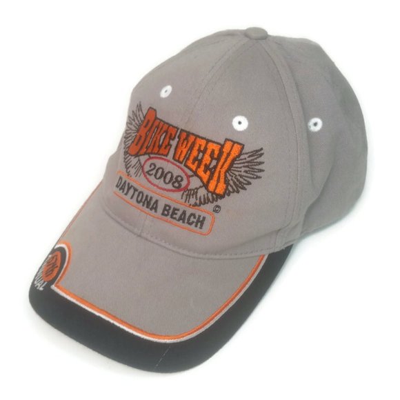 Bike Week 67th Annual 2008 Daytona Beach Florida Trucker Hat Biker Baseball Cap - Picture 4 of 8